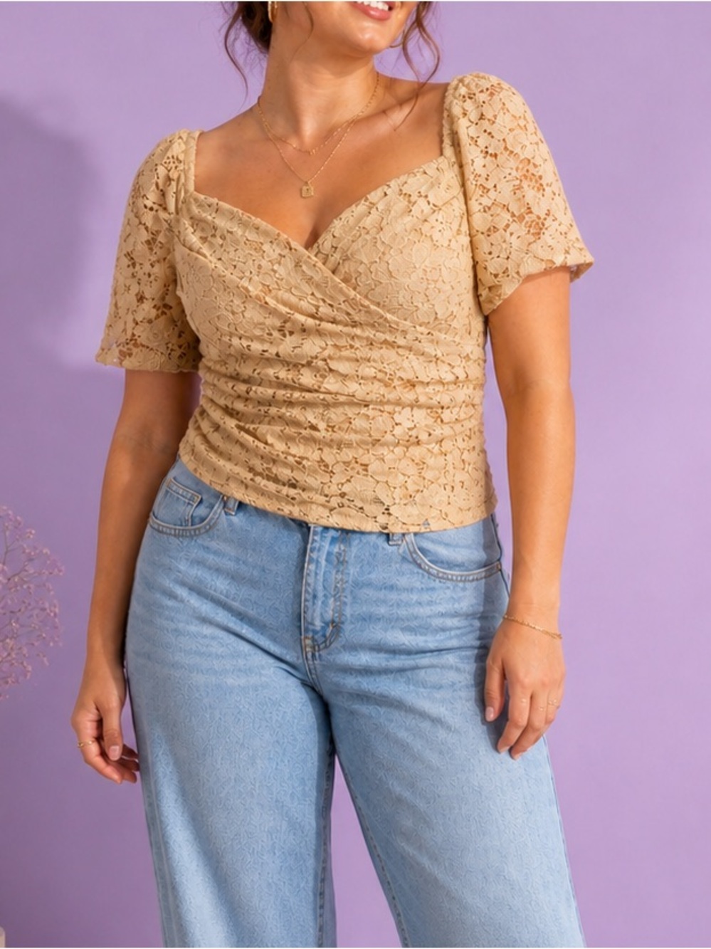 NWT Express Lace Top